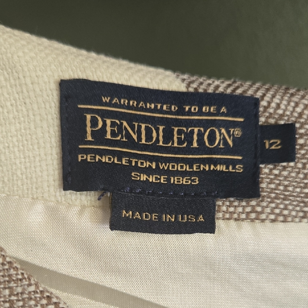 Pendleton Woolen Mills Label - image 6